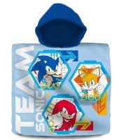 Sonic SONIC plüss-frotír poncsó törölköző 60x120 cm