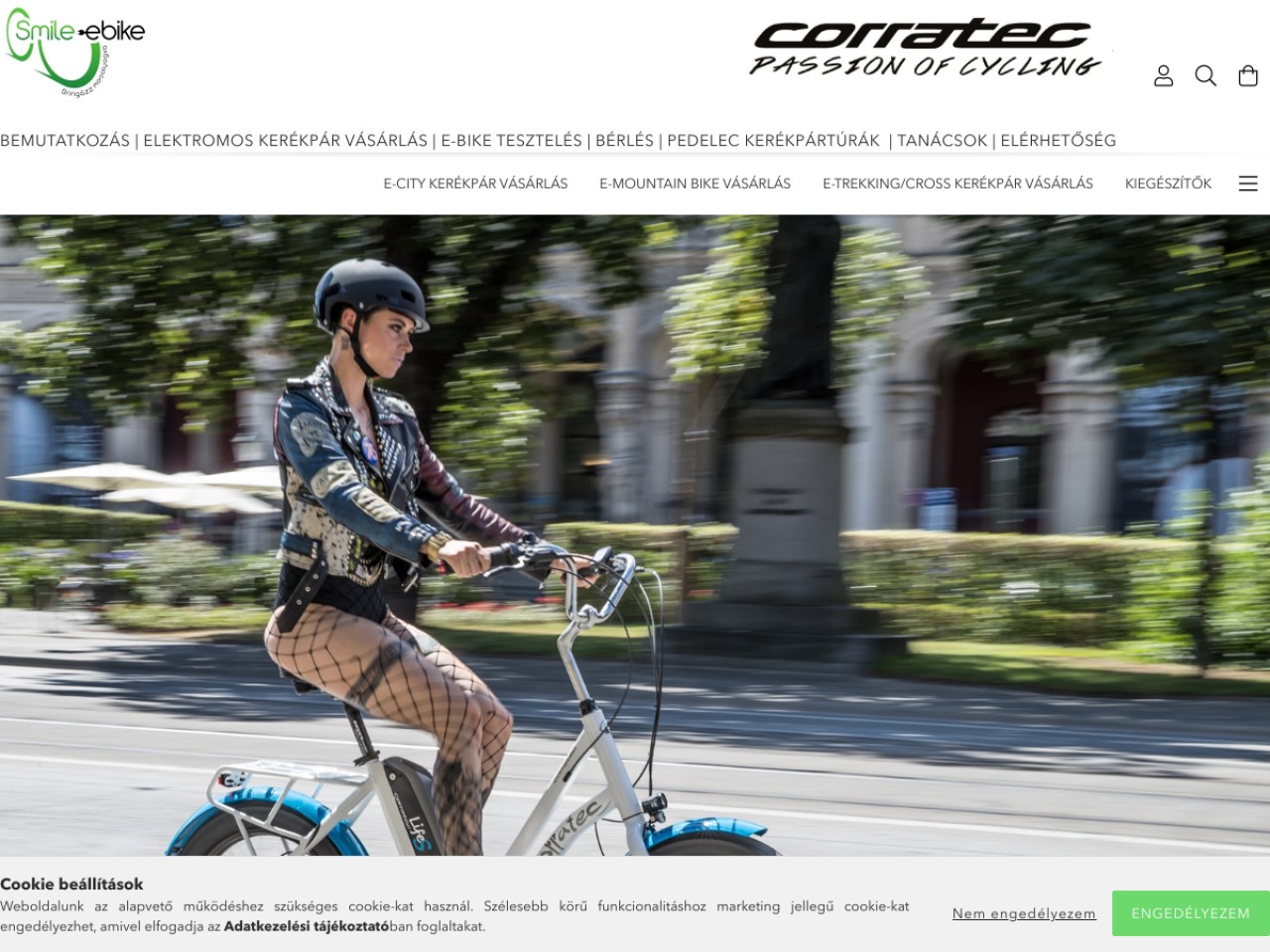 Smile e-Bike Elektromos Kerékpár Szaküzlet