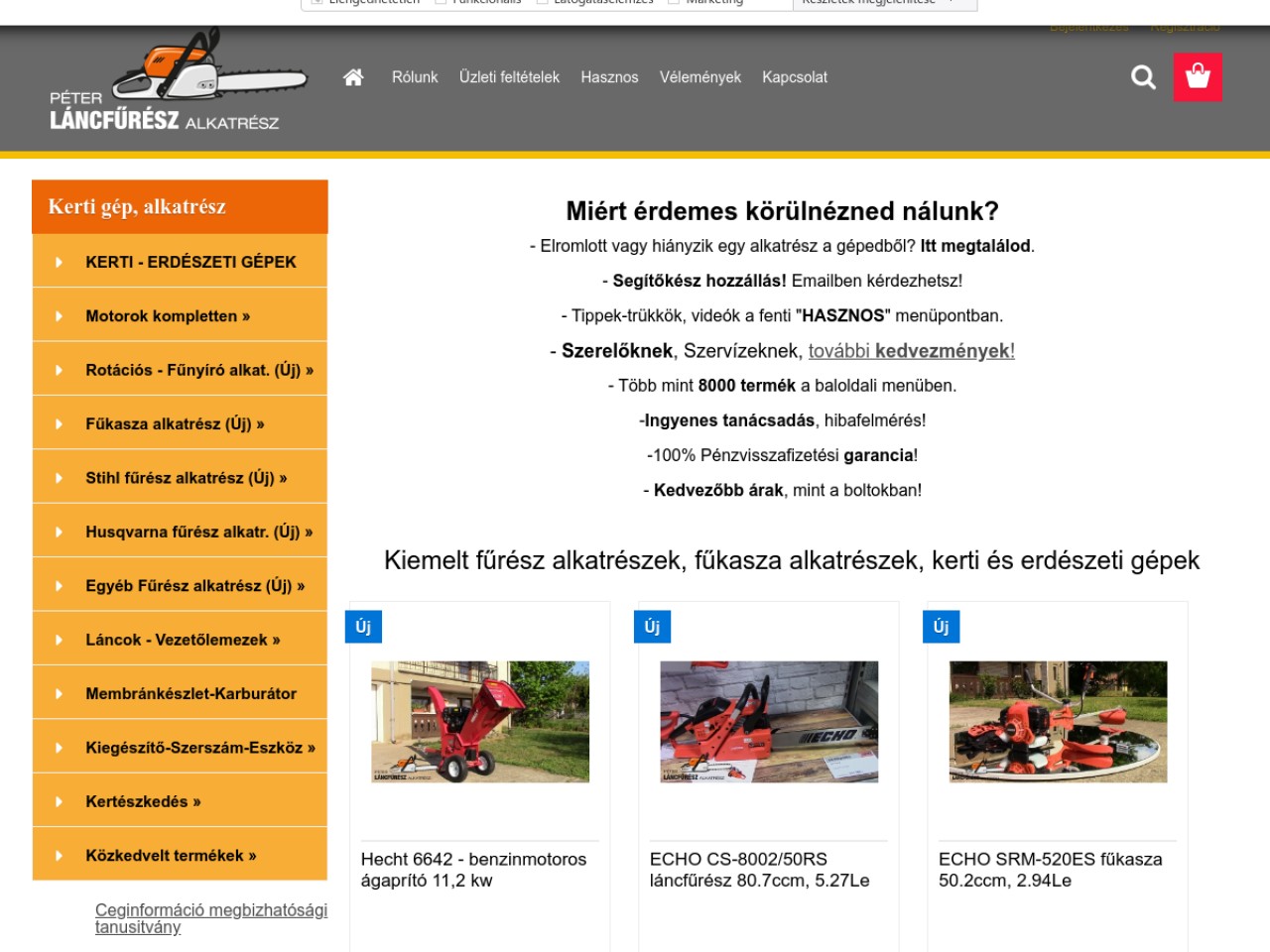 Péter Láncfűrész Kft.