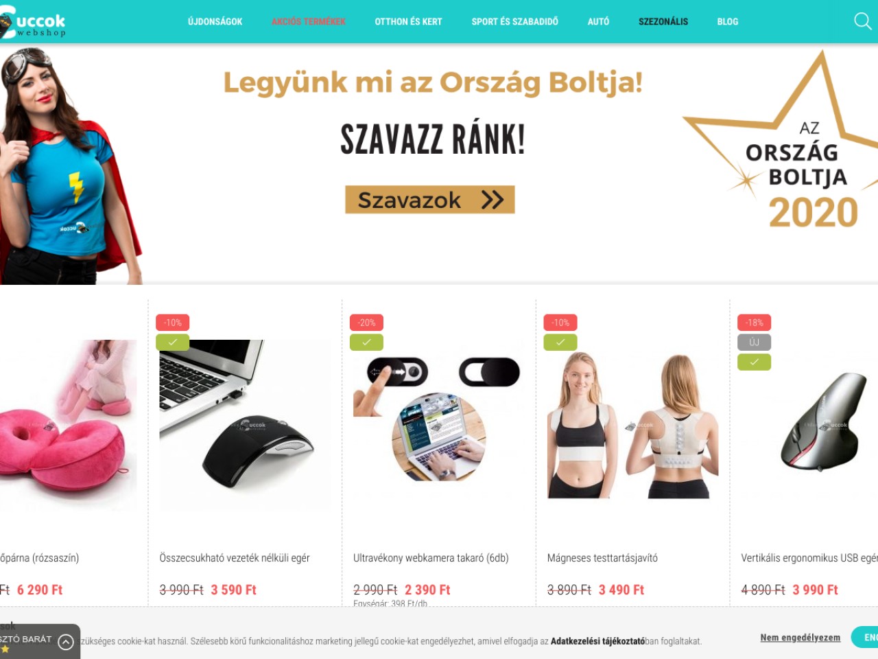 Otthoni Cuccok webshop