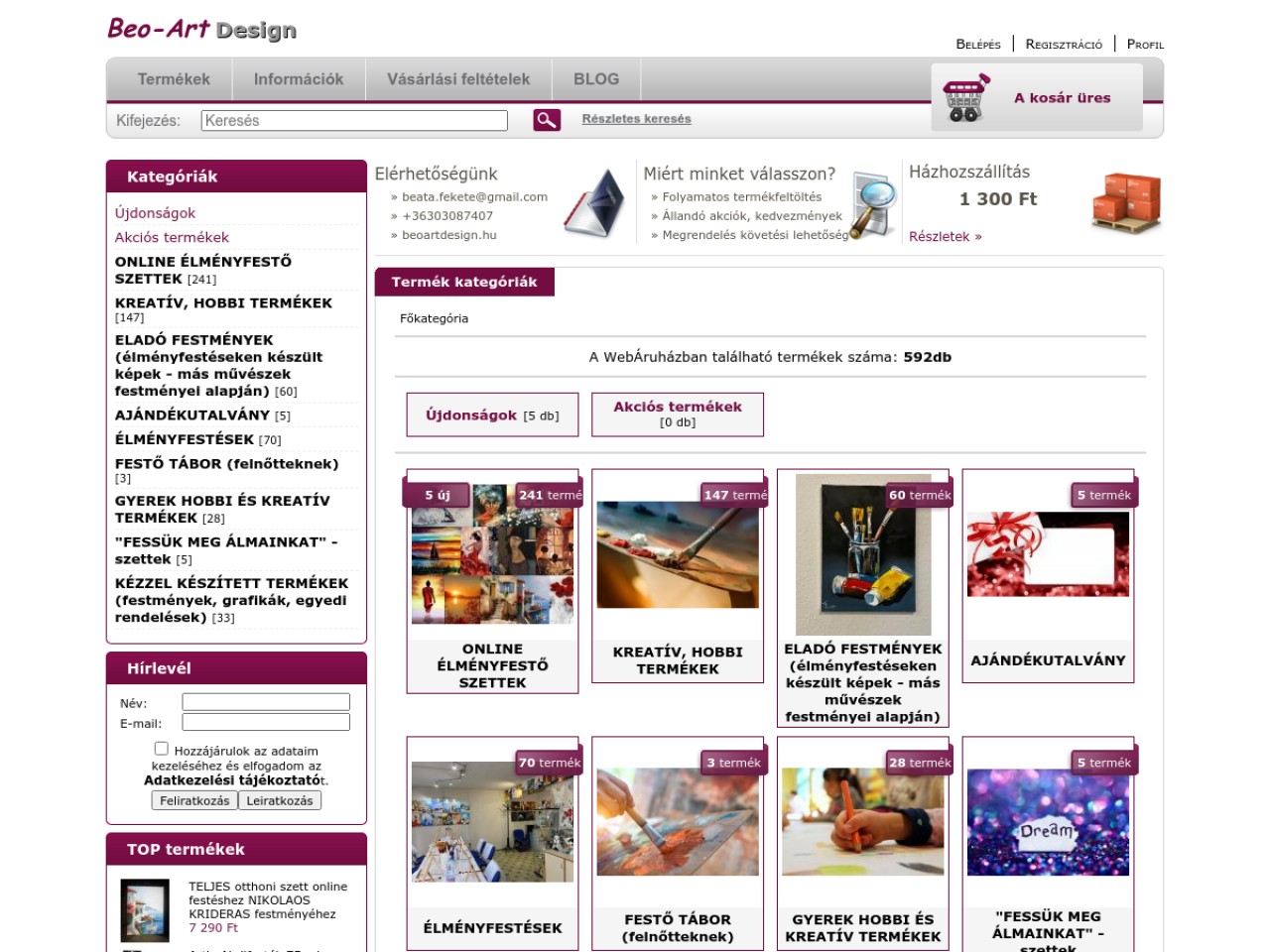 Beo-Art Design - a kreatív élményáruház