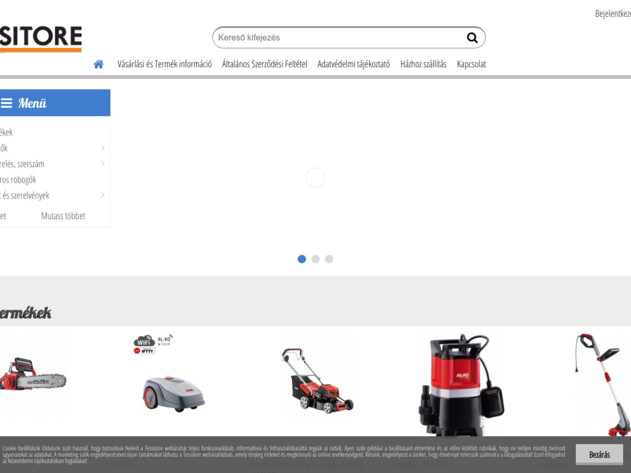 Tessitore Szerszámbolt