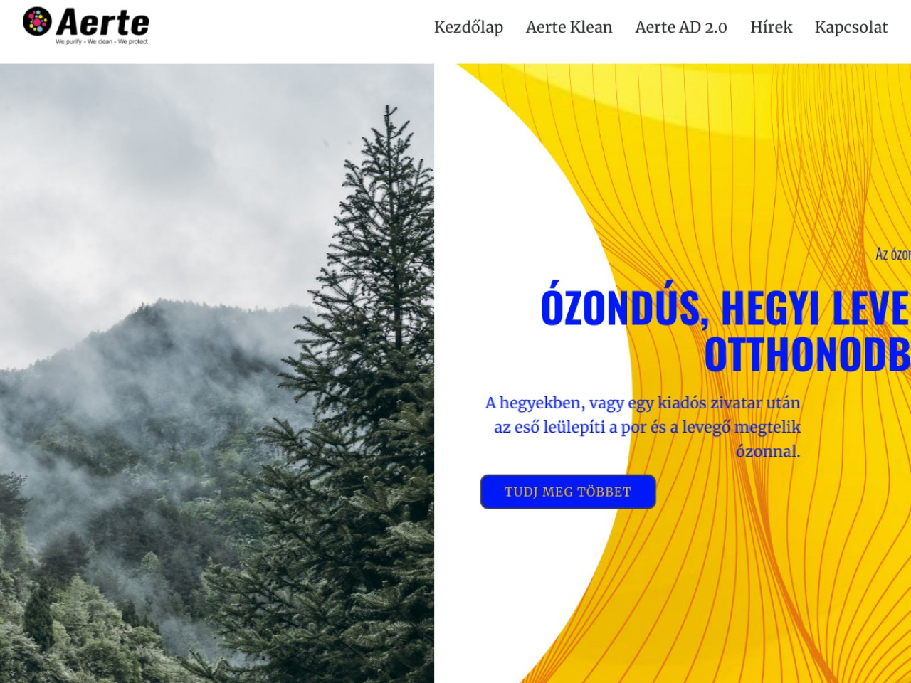 Aerte - ózonos levegő fertőtlenítő